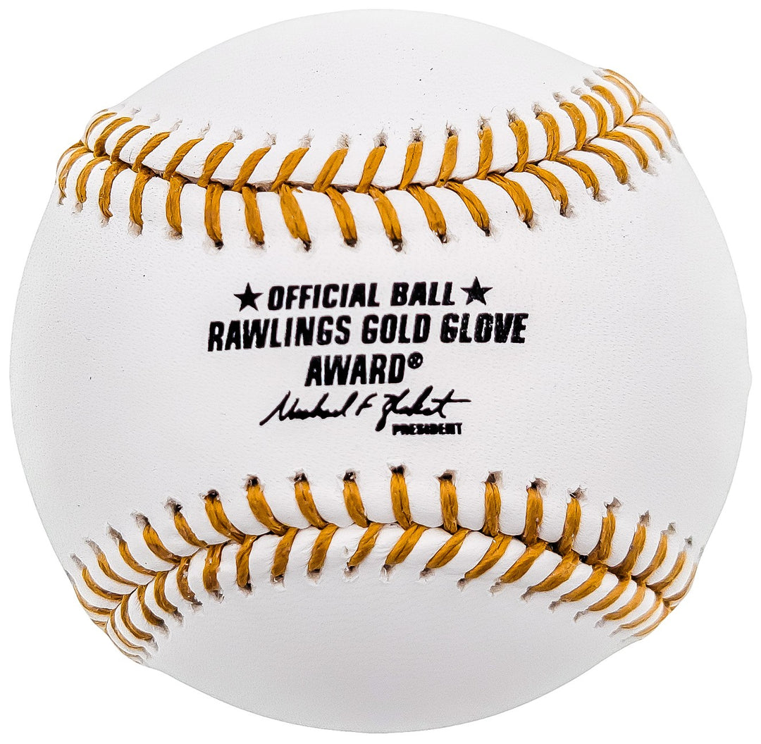 Andre Dawson Auto OMLB Gold Glove Logo Baseball Montreal Expos 8x GG Beckett