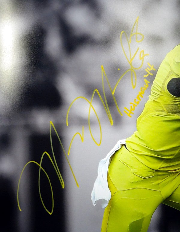 Marcus Mariota Signed 16x20 Photo Oregon Ducks "Heisman '14" MM Holo