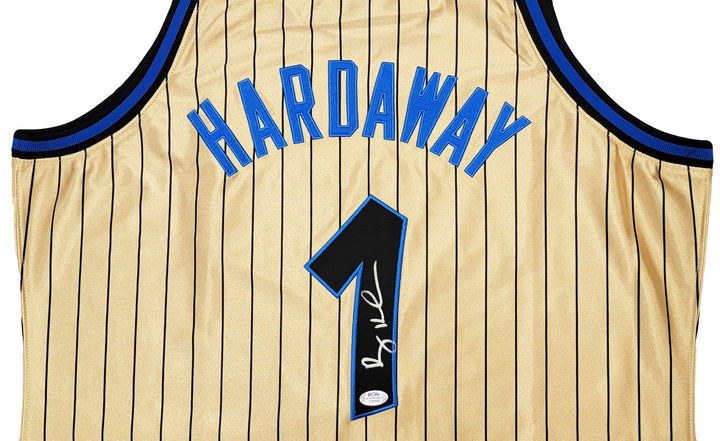 Magic Penny Hardaway Auto Gold M & N 93 75th HWC Swingman Jersey XL PSA/DNA