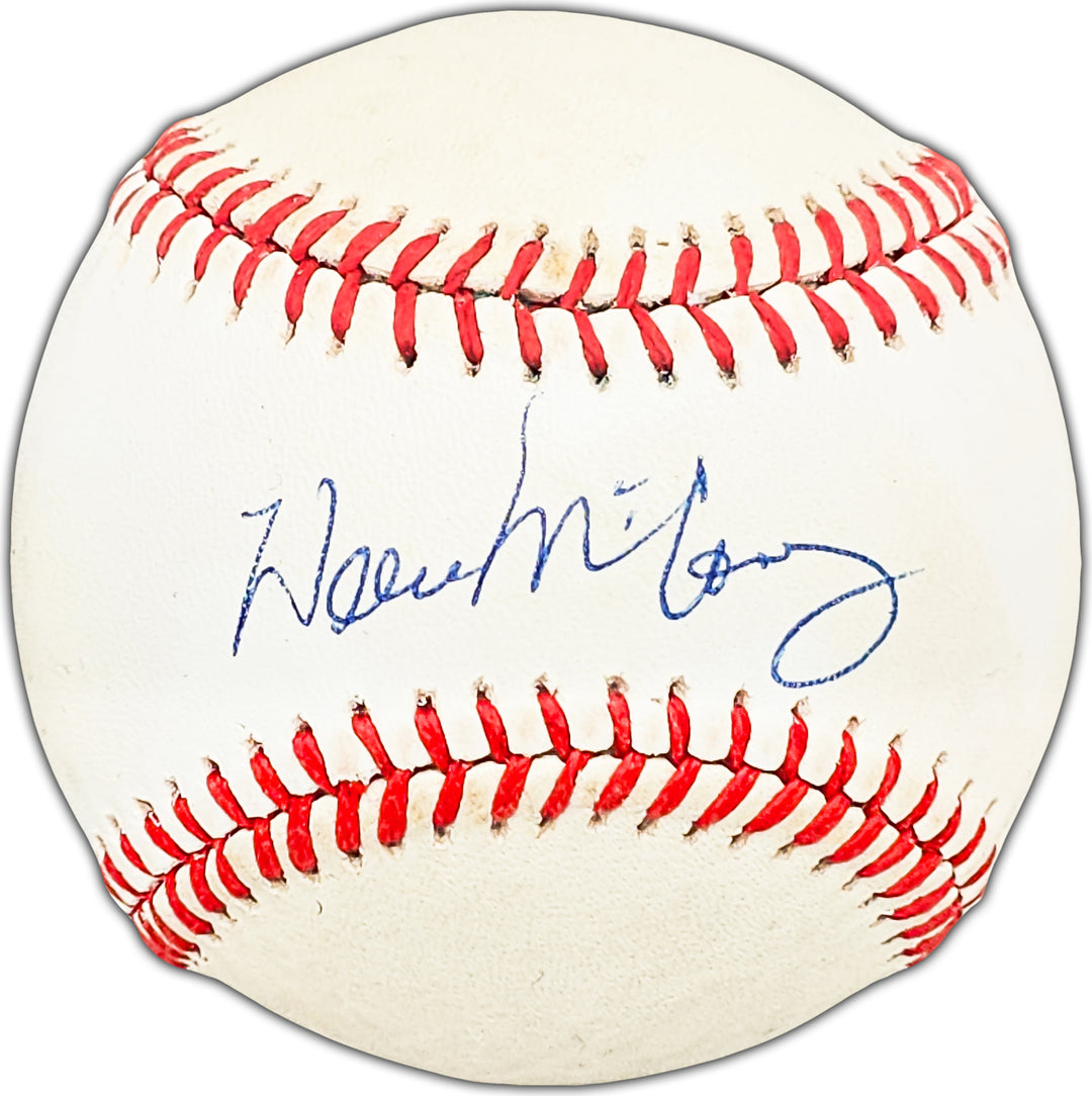 Willie McCovey Autographed NL Baseball San Francisco Giants Beckett #BK44452