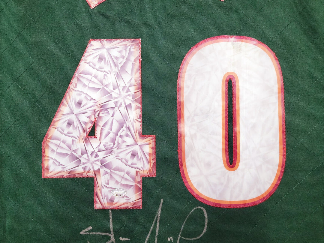 Sonics Shawn Kemp Auto Green Auth Mitchell Ness HWC Swingman Jersey Top 75 2X