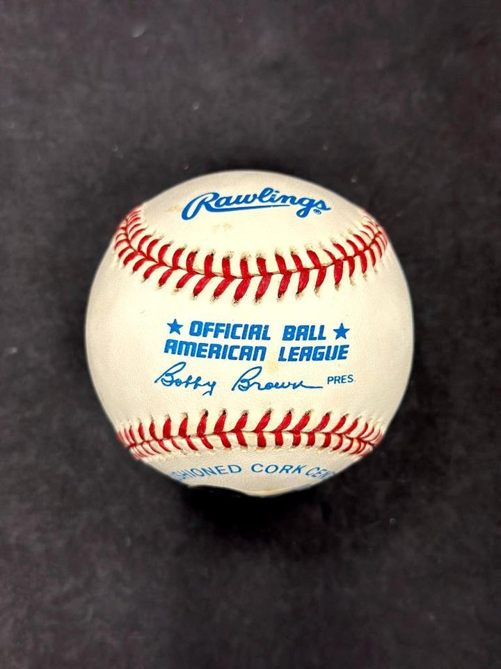 Cal Ripken Jr. signed OAL American League Baseball autograph Orioles Beckett BAS