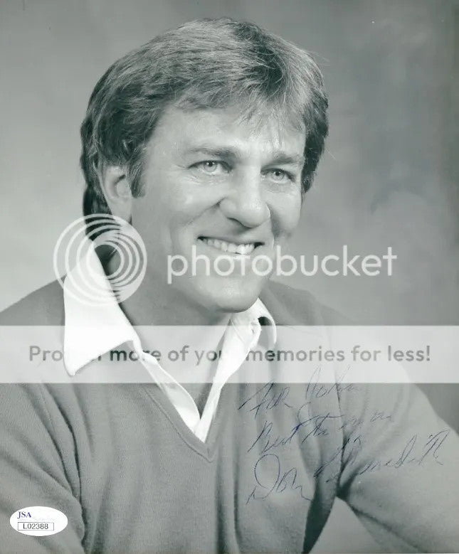 Dandy Don Meredith Jsa Authenticated Signed 8x10 Photo Autograph