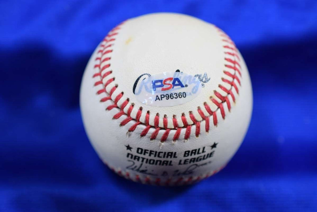 Joe Morgan PSA DNA Autograph National League ONL Signed Baseball 2 Reds
