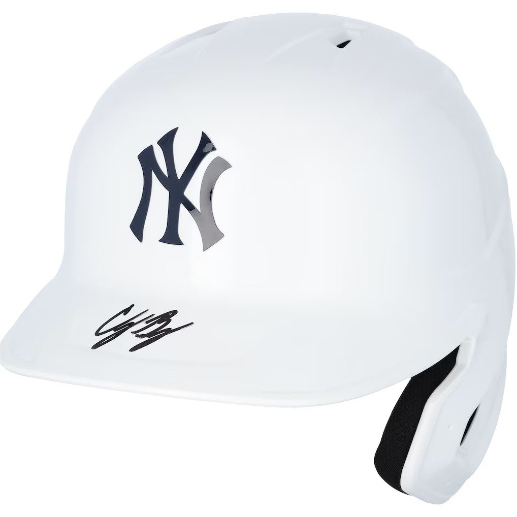 Cody Bellinger Signed New York Yankees Full Size White Batting Helmet Fanatics