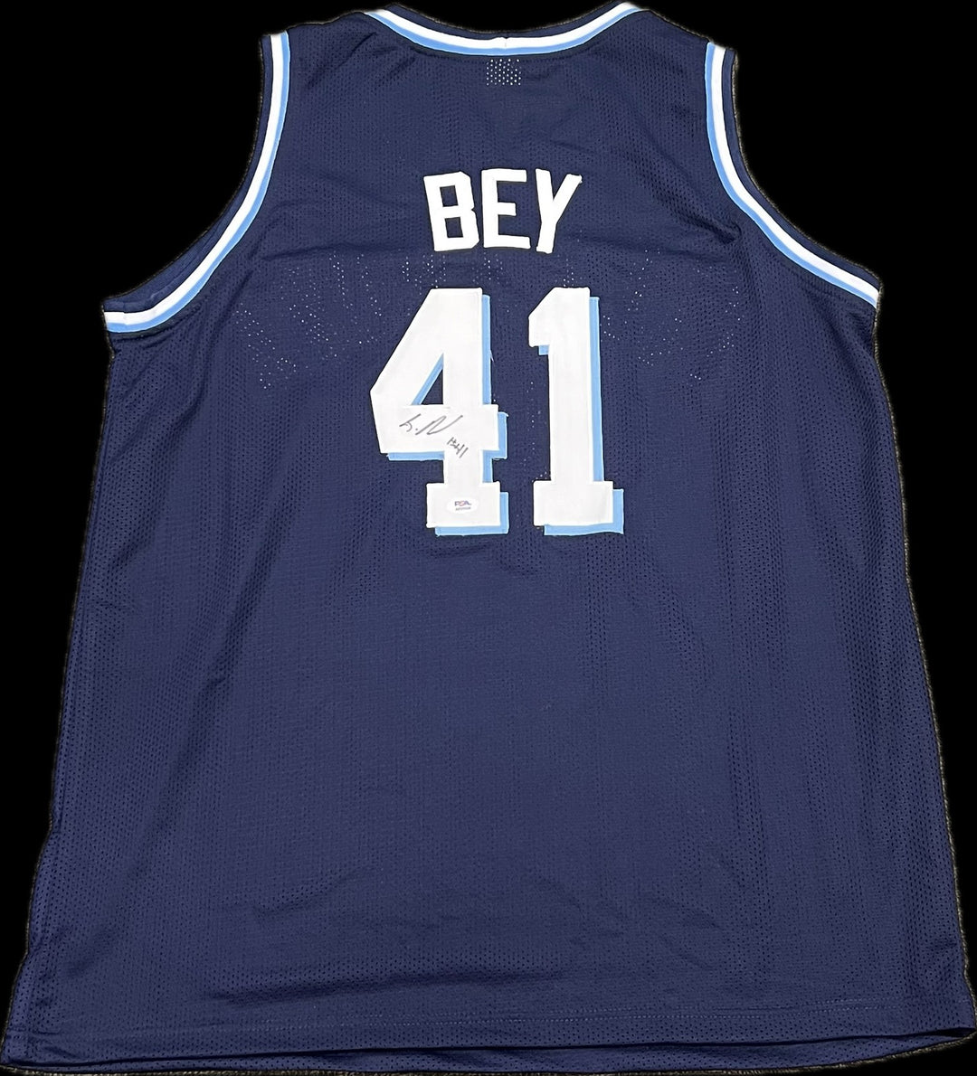 Saddiq Bey Signed Jersey PSA Villanova Wildcats Autographed