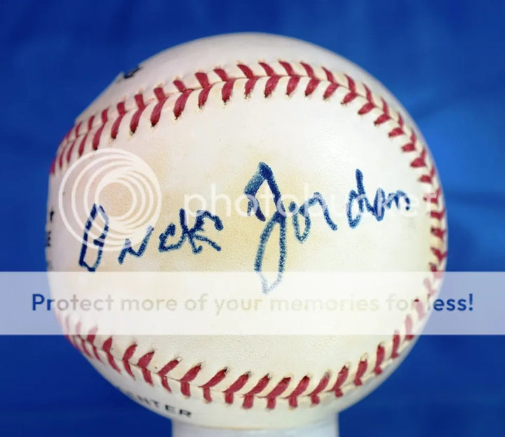Buck Jordan Psa/dna Authenticated Signed National League Baseball Autograph