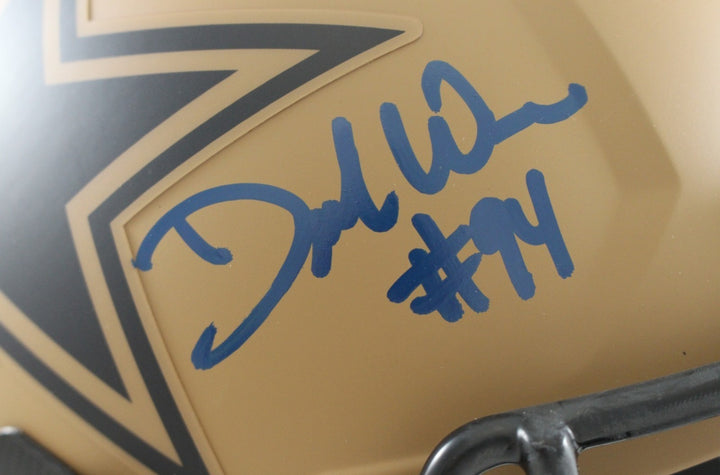Demarcus Ware Autographed Dallas Cowboys F/S 23 STS Helmet Beckett Witness 56363