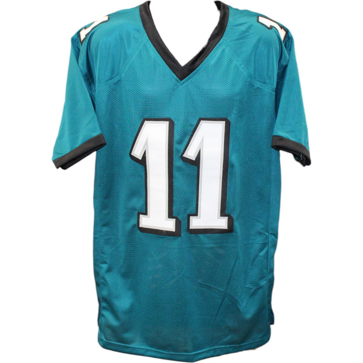 AJ Brown Autographed/Signed Pro Style Green Jersey Beckett 36847