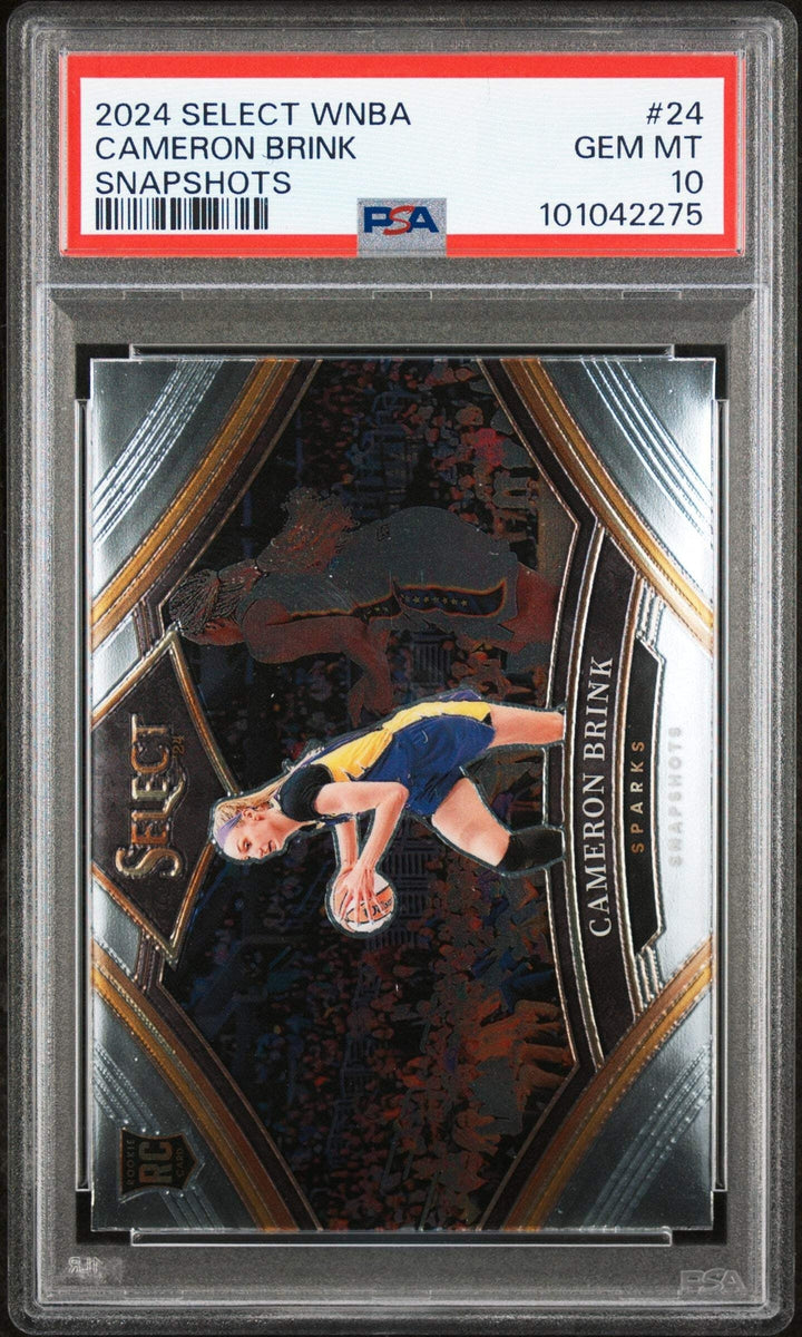 Graded 2024 Panini Select Cameron Brink #24 Snapshots RC Basketball Card PSA 10