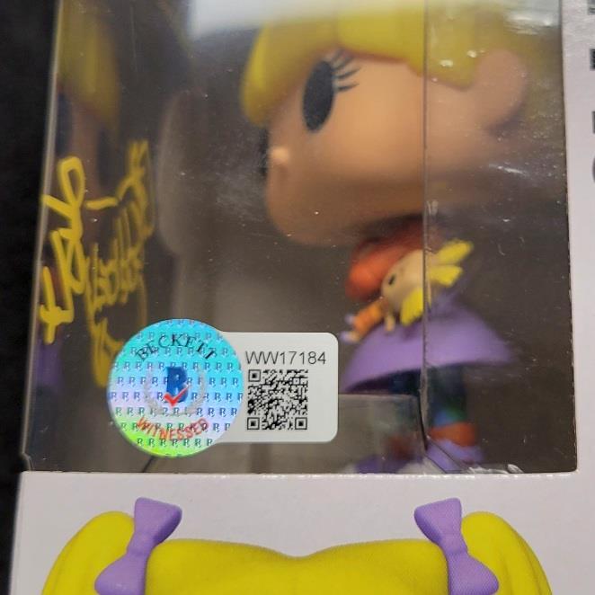 Larissa Marantz signed Sketch Rugrats Angelica Pickles Funko Pop ~ BAS Witness