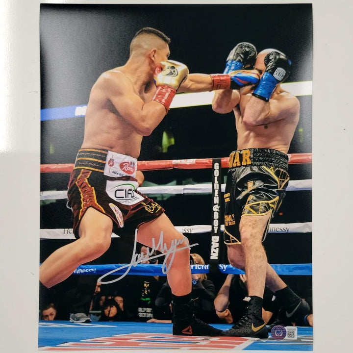 Jaime Munguia signed 11x14 photo boxing autograph ~ Beckett BAS Holo
