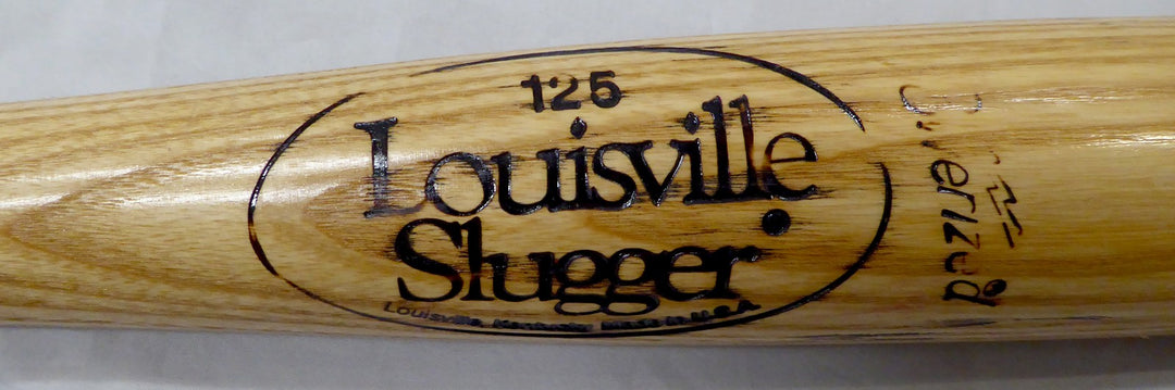 Walt Weiss Signed 1990 Game Issued L Slugger Bat Oakland A's Beckett #BF24934