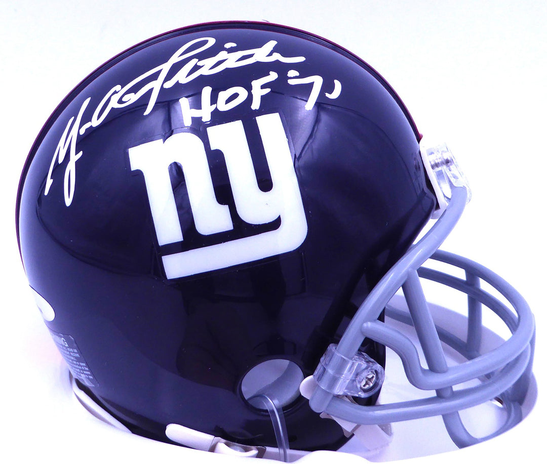 Y.A. Tittle Signed New York Giants Mini Helmet "HOF 71" TriStar Holo #7745968