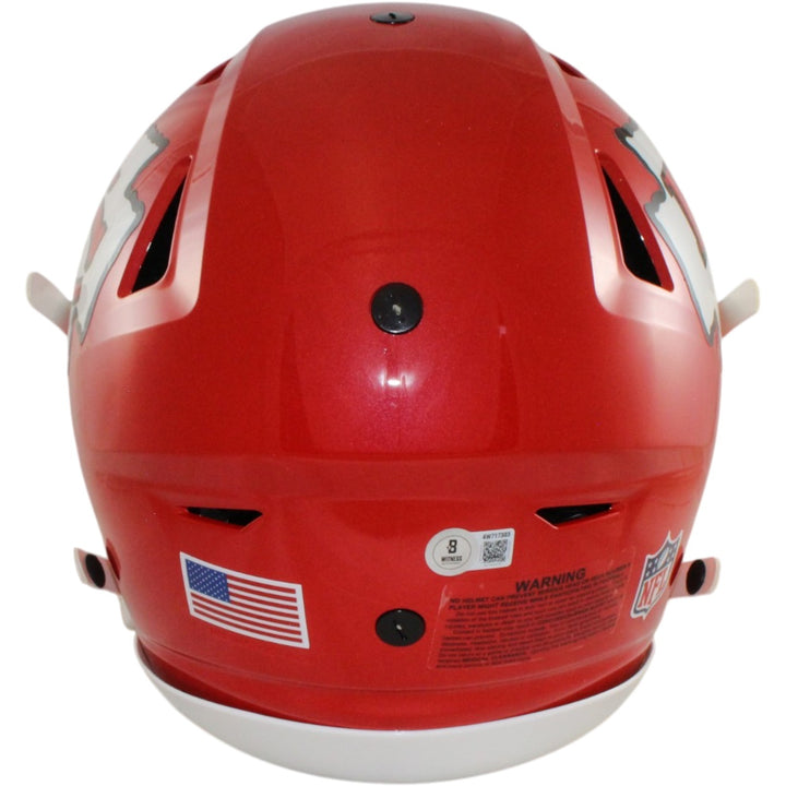 Tony Gonzalez Autographed Kansas City Chiefs SpeedFlex Helmet Beckett 56434