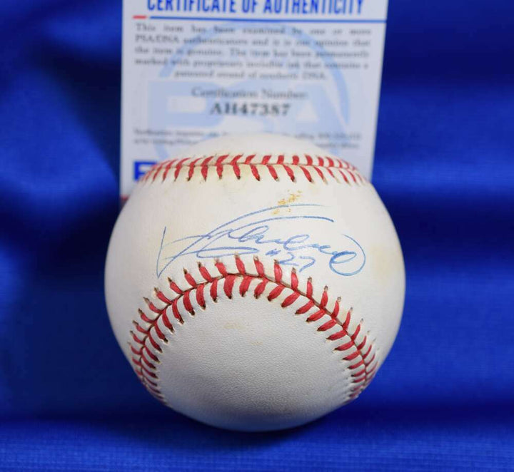 Vladimir Guerrero PSA DNA Coa Autograph National League ONL Hand Signed Baseball