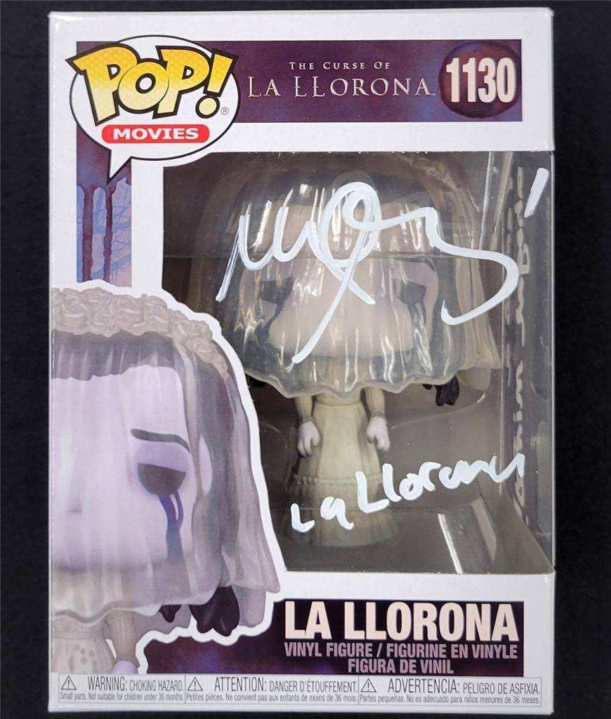 Marisol Ramirez signed RARE INSCRIPTION La Llorona Funko Pop! Figure Beckett BAS