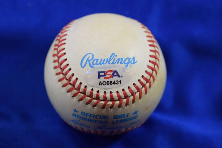 Ted Williams PSA DNA Autographed American League Signed Baseball