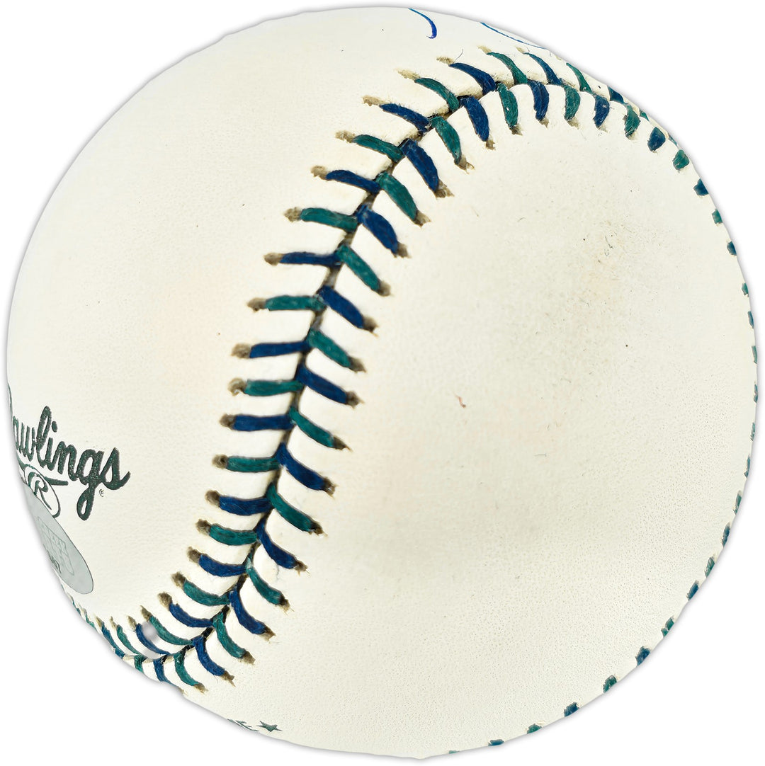 Bret Boone Signed 2001 All Star Game Logo Baseball Mariners MCS Holo