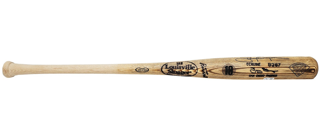 Tony Gwynn Signed Blonde L Slugger 3000th Hit Bat Padres #/3000 Beckett