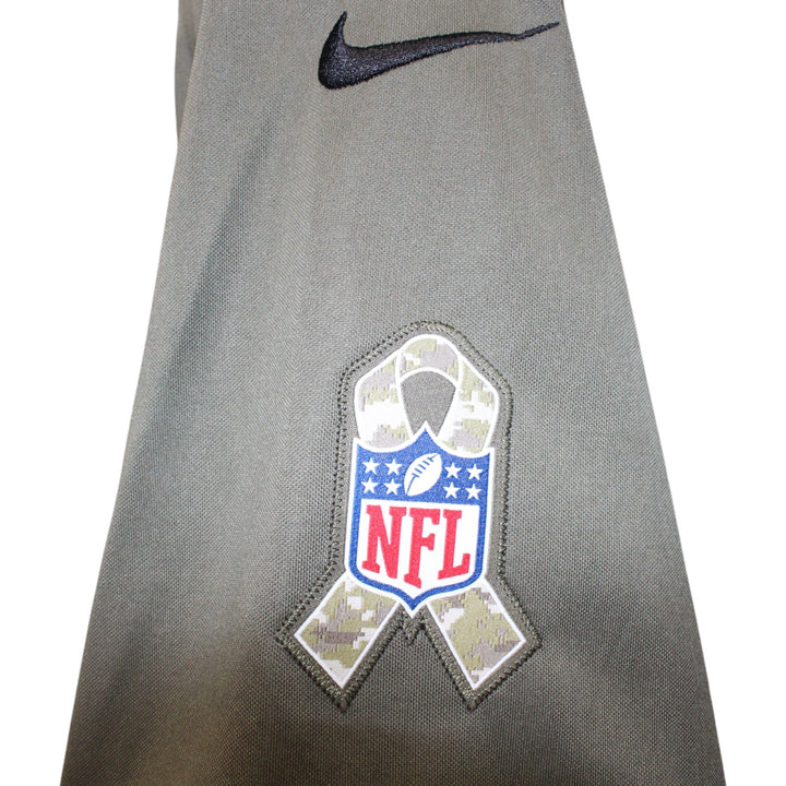 Lawrence Taylor Autographed New York Giants Nike Salute XL Jersey Beckett 51281