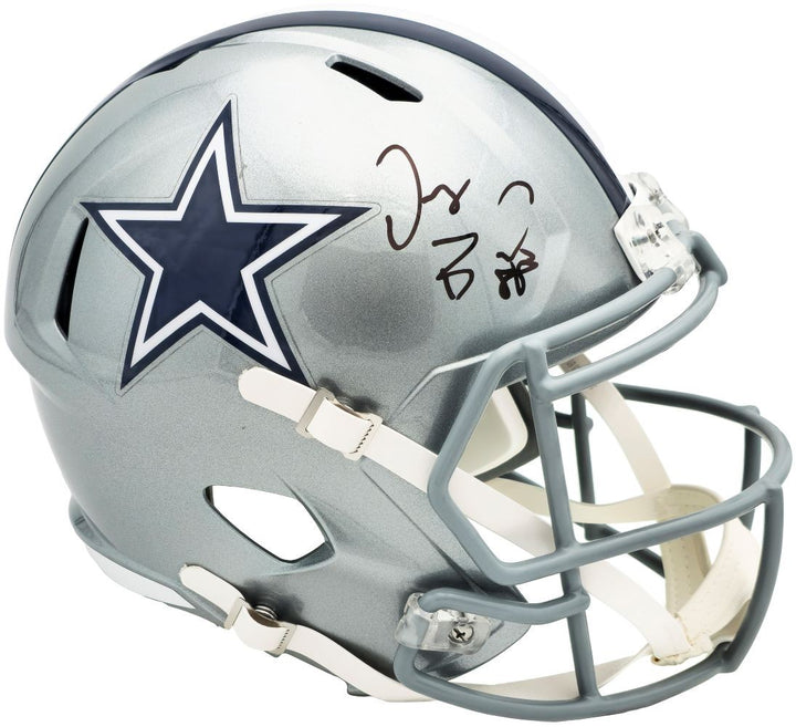 Dez Bryant Signed Dallas Cowboys Full Size Speed Replica Helmet BAS