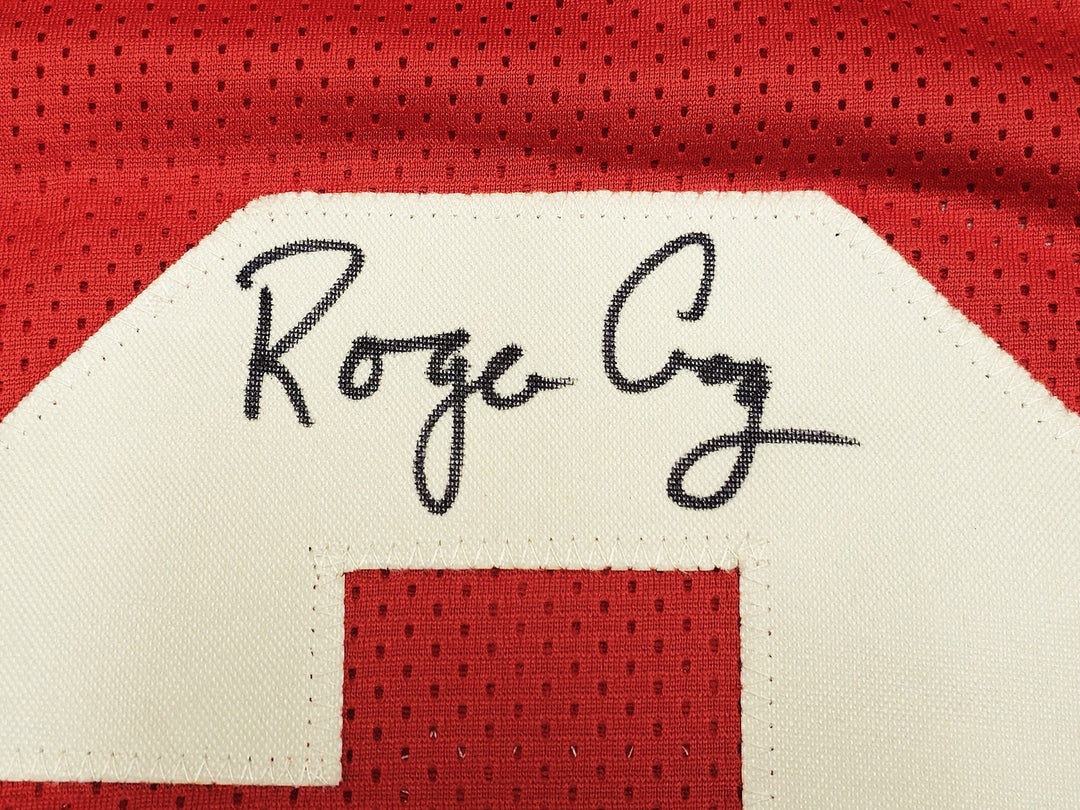 San Francisco 49ers Roger Craig Signed Red Jersey Beckett Witness
