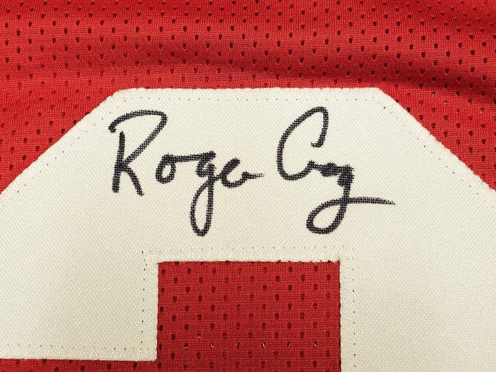 San Francisco 49ers Roger Craig Signed Red Jersey Beckett Witness