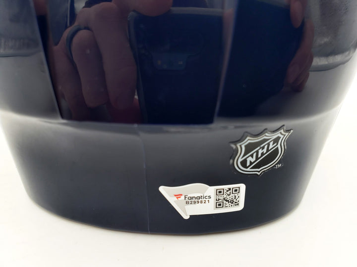 Adam Larsson Autographed Signed Seattle Kraken Blue Mini Helmet Fanatics Holo