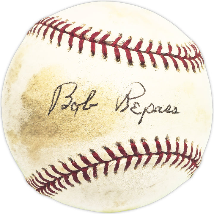 Bob Repass Signed MLB Baseball St. Louis Cardinals Beckett #BM25906