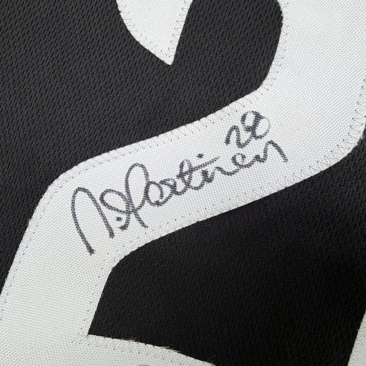 Framed Autographed/Signed Nick Martinez 35x39 Tampa Black Jersey BAS COA