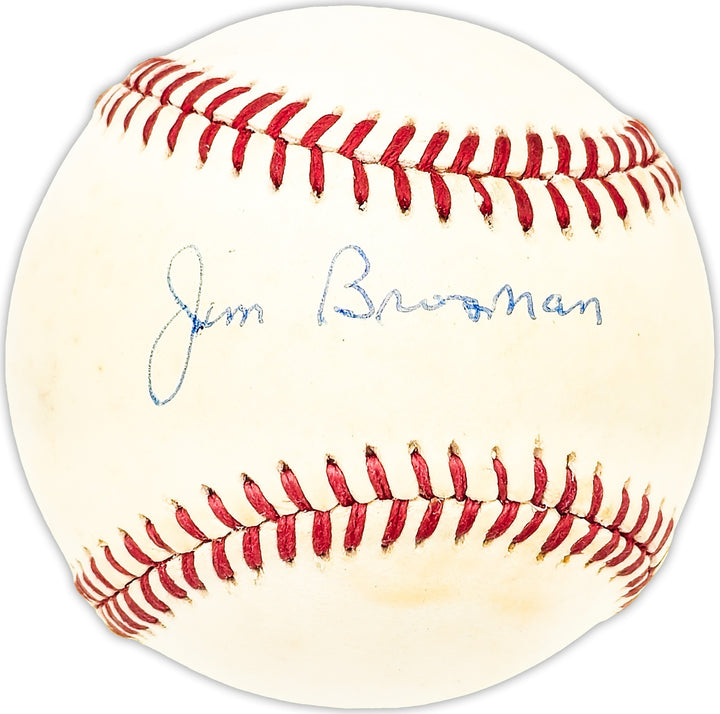 Jim Brosnan Signed AL Baseball Cincinnati Reds, Chicago Cubs Beckett #BM25843