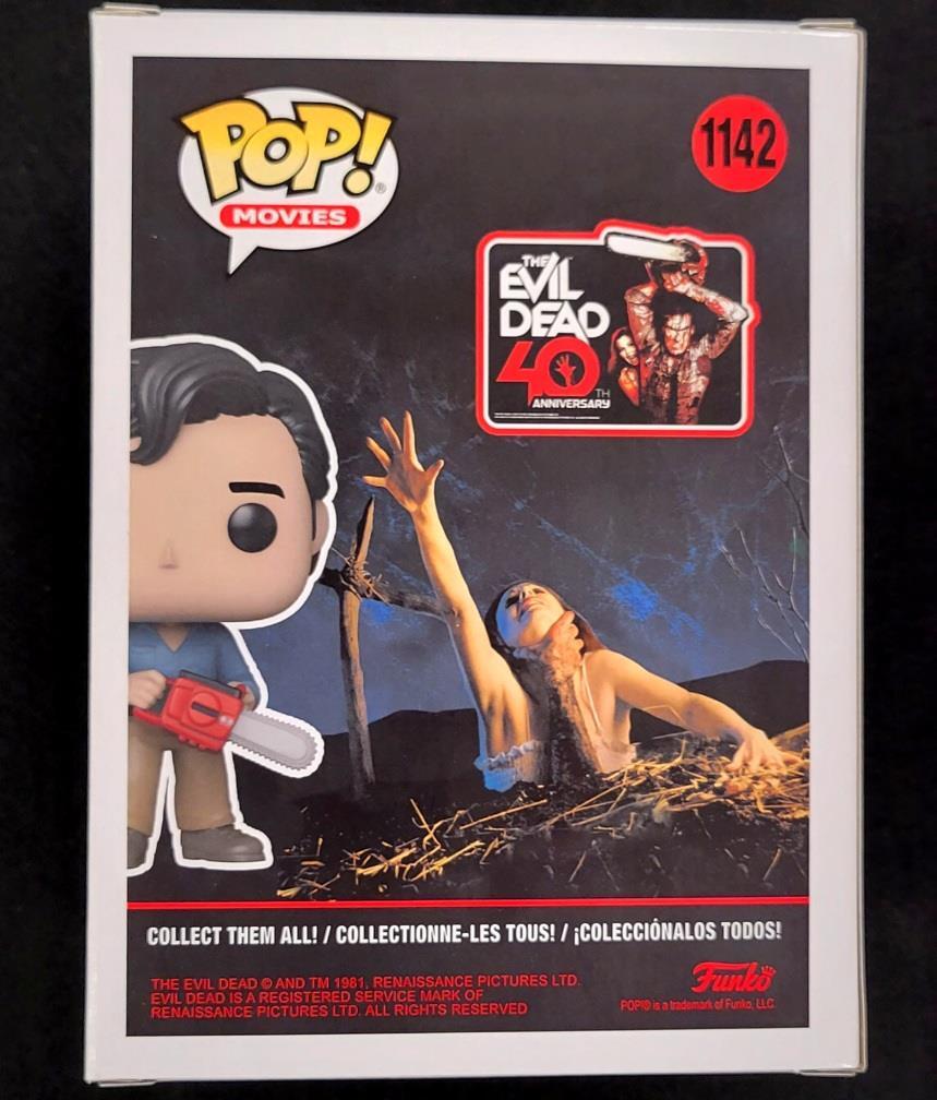 Sam Raimi signed Ash Evil Dead Funko Pop! autograph ~ Beckett BAS