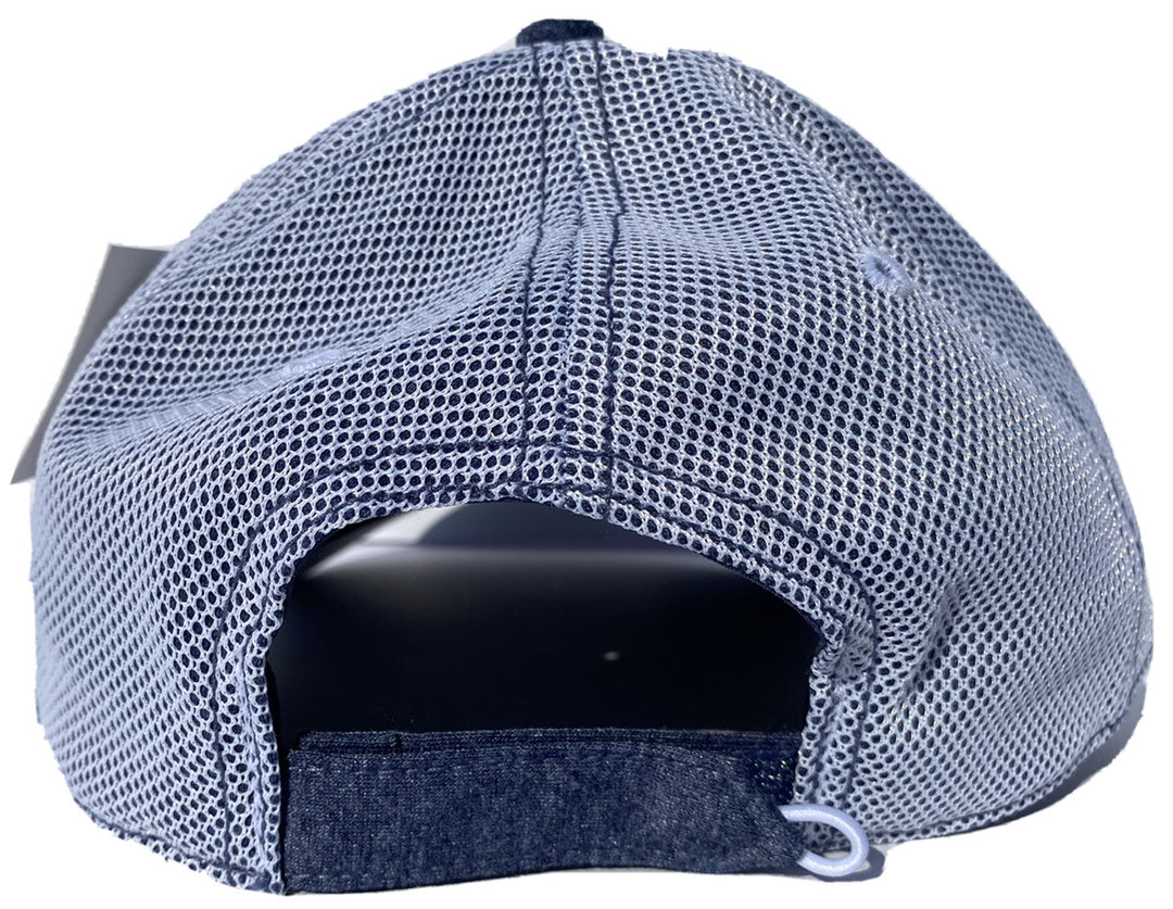 2025 MASTERS HEATHERED NAVY PERFORMANCE MESH BACK HAT AUGUSTA NATIONAL GOLF NEW