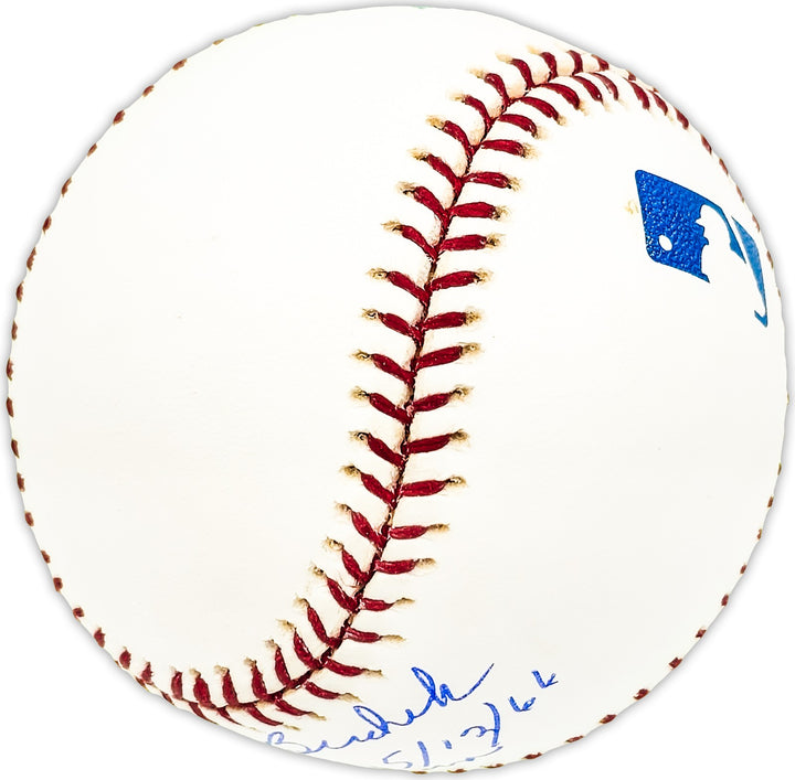 Jerry Buchek Autographed MLB Baseball Cardinals 1st Run Busch Beckett BM25237
