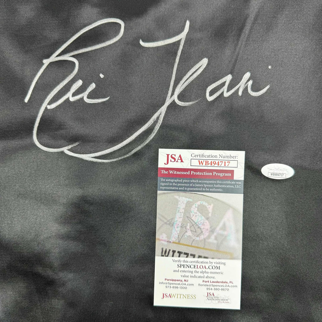 Autographed/Signed Ric Flair Nature Boy Black WWE Replica Robe JSA COA