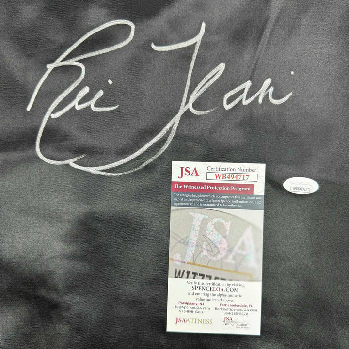 Autographed/Signed Ric Flair Nature Boy Black WWE Replica Robe JSA COA