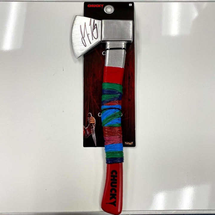 Jennifer Tilly signed 20" Spirit Chucky Axe Child's Play Prop autograph ~ JSA