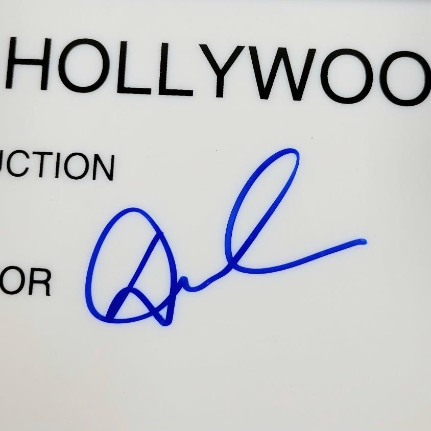 Don Mancini signed Director's Clapboard Clapper board autograph ~ BAS Beckett