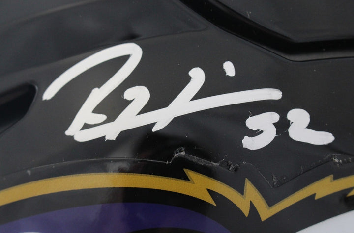 Ray Lewis Autographed Baltimore Ravens SpeedFlex Helmet Beckett Witness 57513