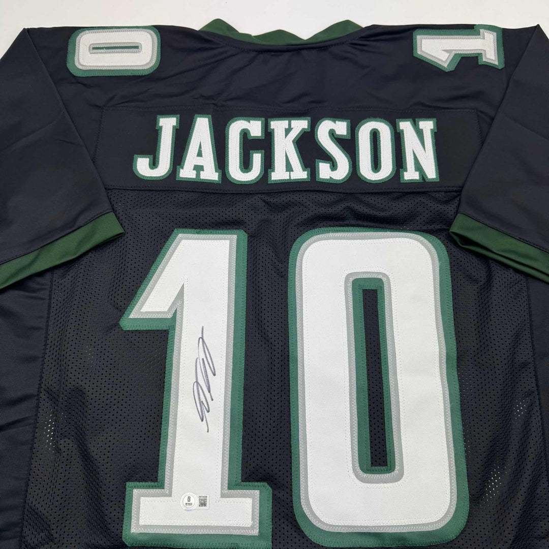 Autographed/Signed DESEAN JACKSON Philadelphia Black Jersey PSA/DNA COA