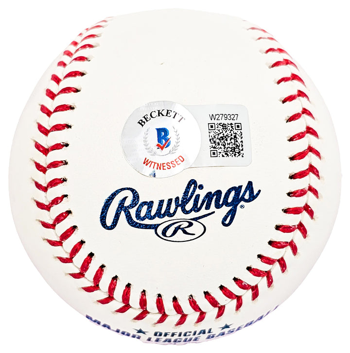 Miguel Cabrera Auto Official MLB 500 Home Run HR Logo Baseball Tigers Beckett