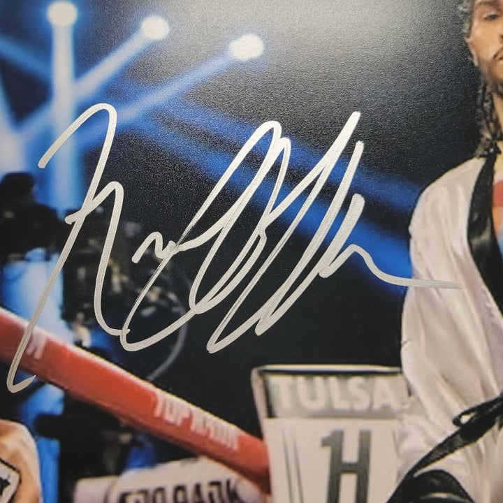 Nico Ali Walsh signed 11x14 photo #3 boxing autograph ~ Beckett BAS Holo