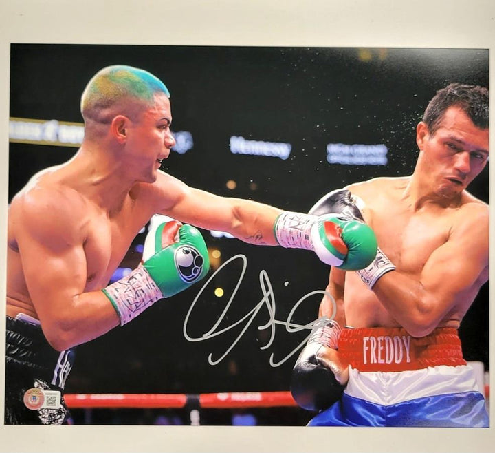 Joseph Diaz Jr. signed 11x14 photo boxing autograph (A) ~ Beckett BAS