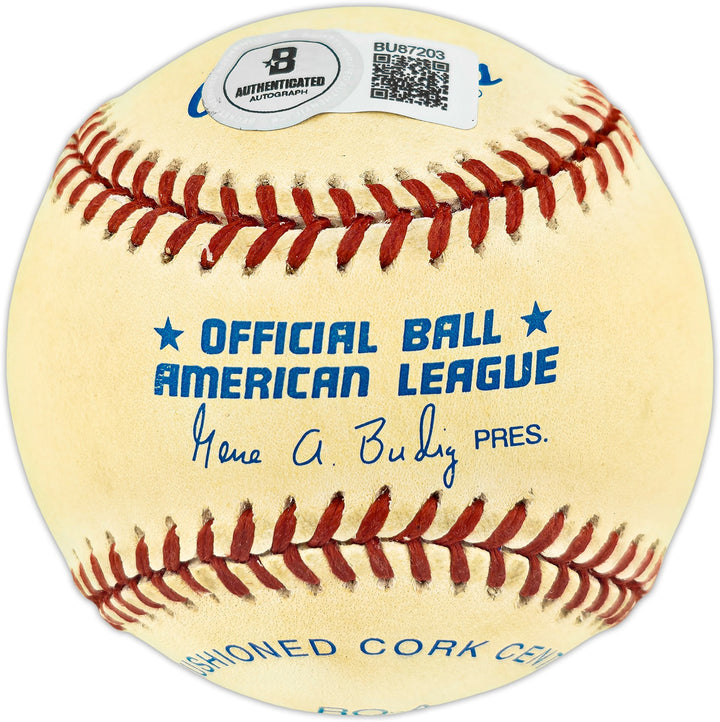 Ray Boone Signed AL Baseball Detroit Tigers Beckett #BU87203