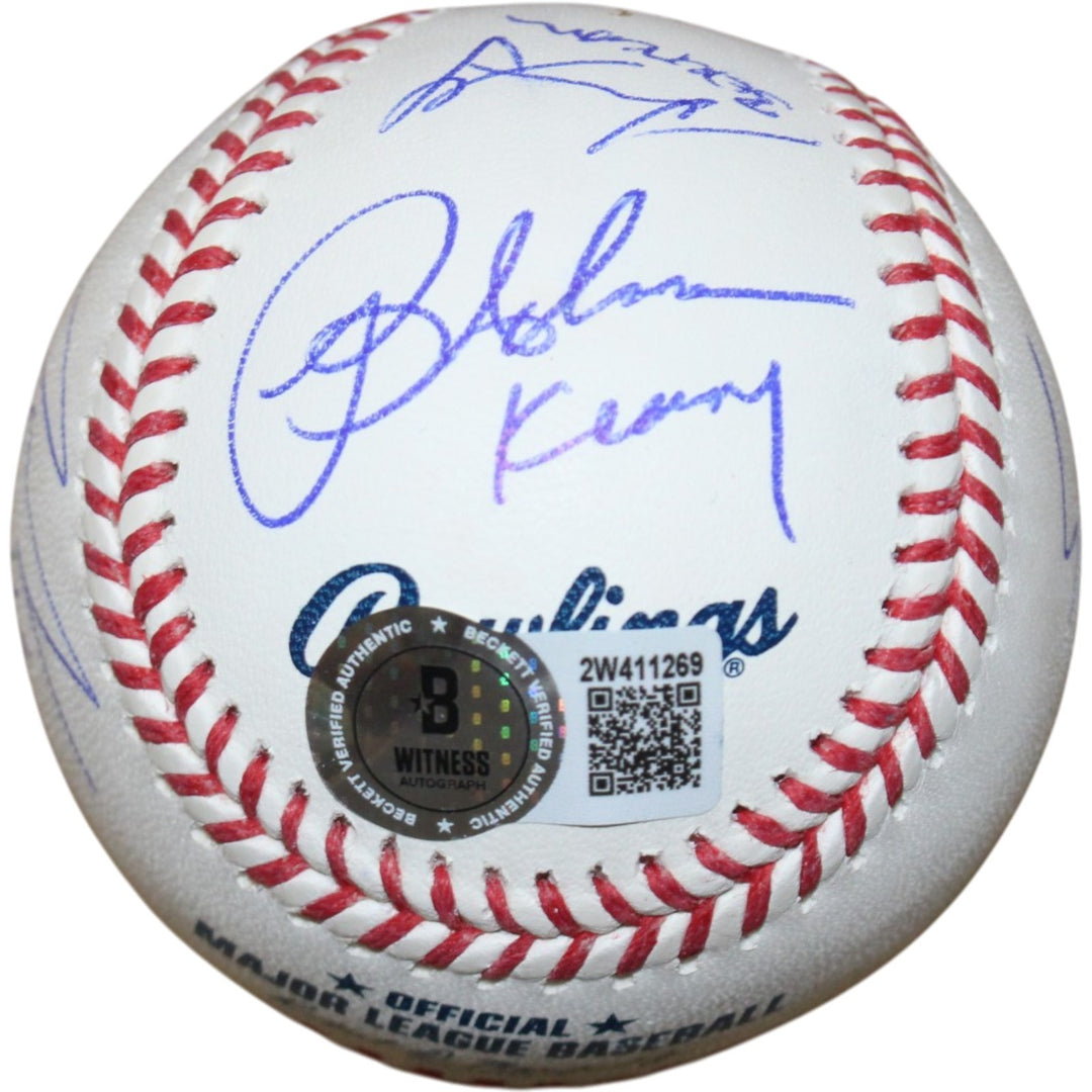 Sandlot Signed Babe Ruth OML Baseball Renna +7 Character Name Beckett 50337