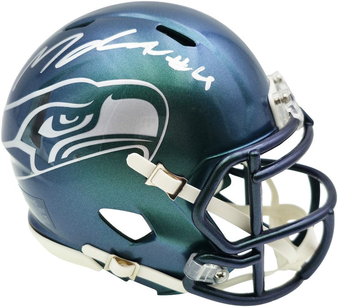 Michael Dickson Signed Seahawks Rivalries Speed Mini Helmet MCS COA