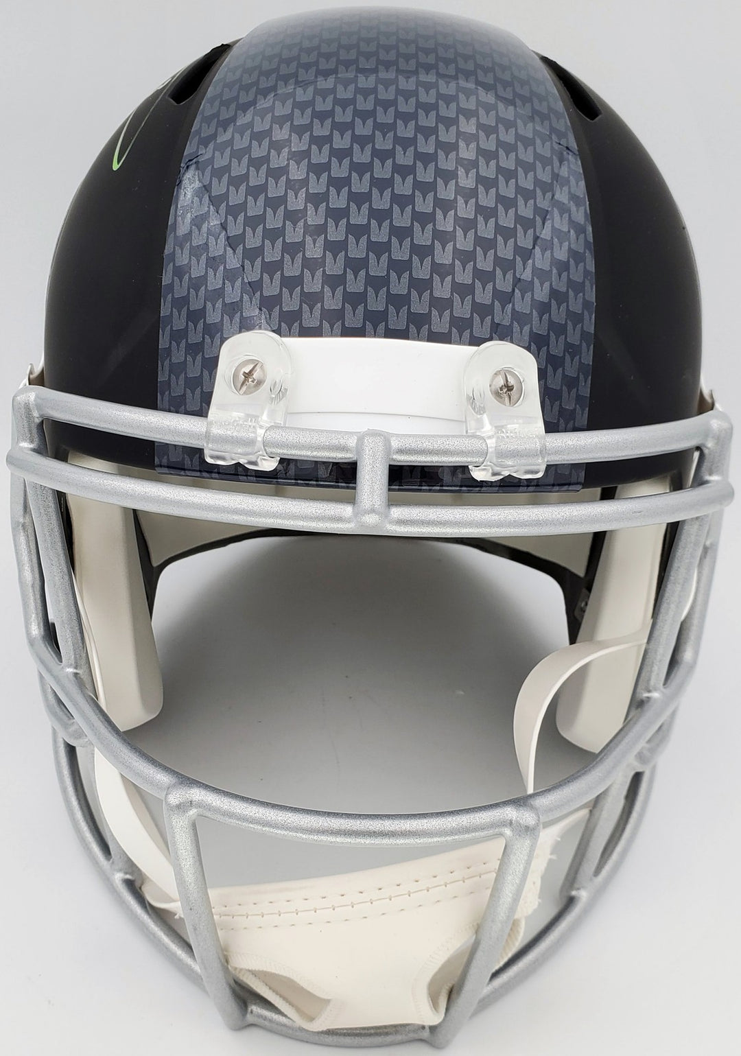 Russell Wilson Signed Seahawks Matte Black Speed Full Size Replica Helmet In