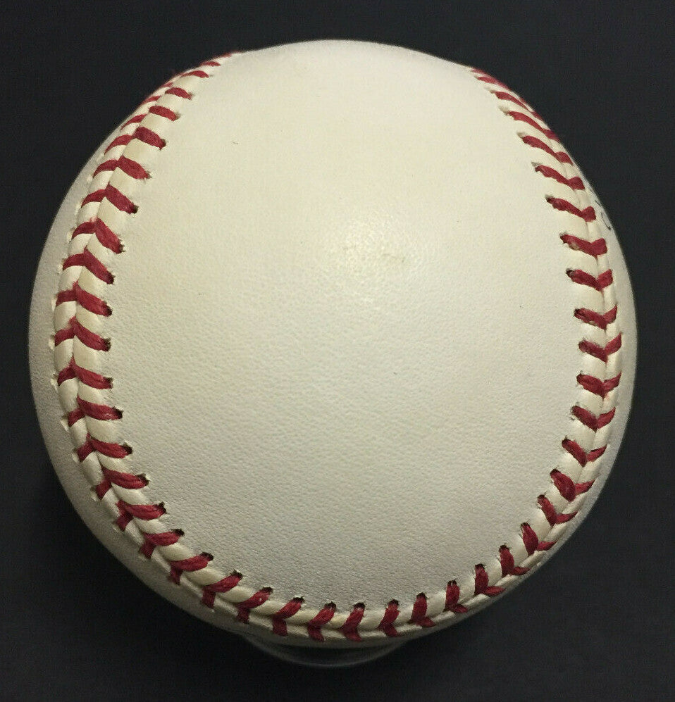 Ernie Banks Cubs Signed Official NL baseball Autograph INS HOF 77 Auto CBM COA