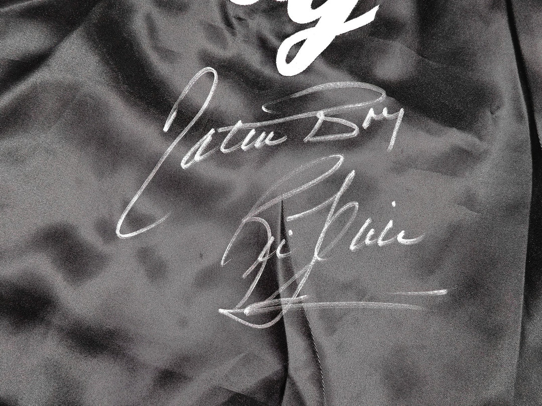 Ric Flair Signed Black Wrestling Robe "Nature Boy" PSA/DNA Ball